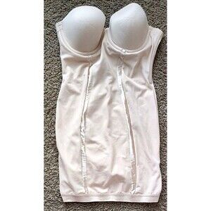 Maidenform Flexees Strapless Shapewear Size 34C Latte